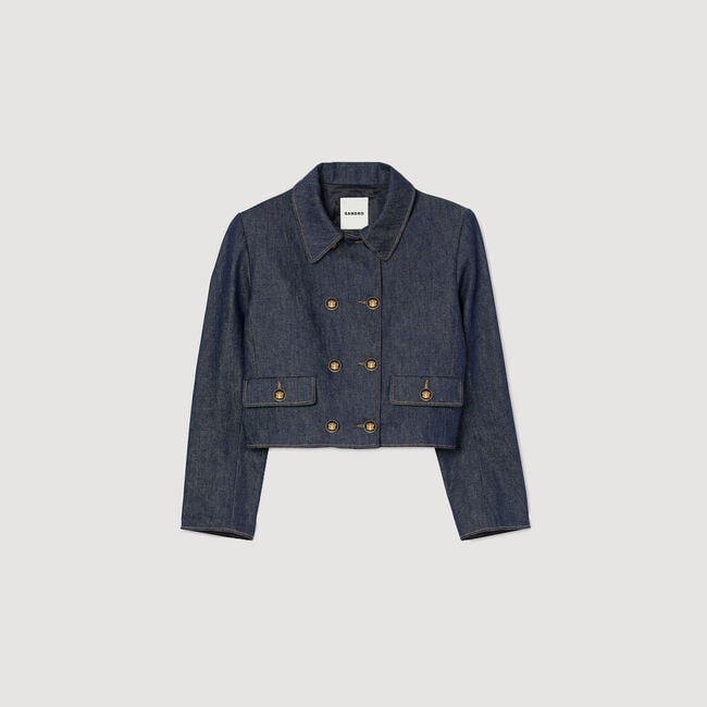 Denim tailored jacket