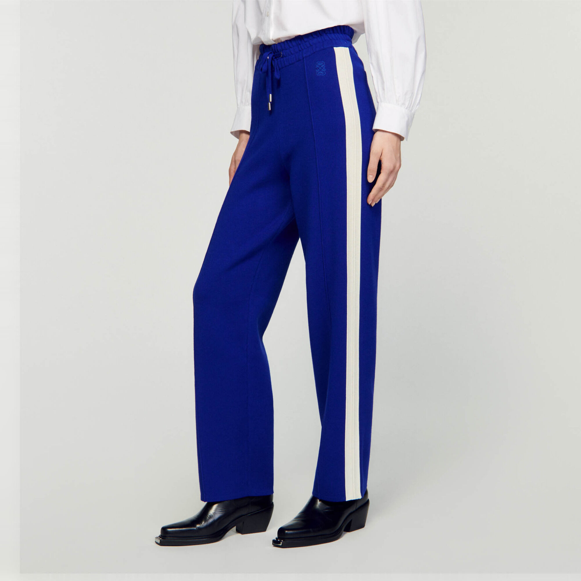 Knit jogging bottoms