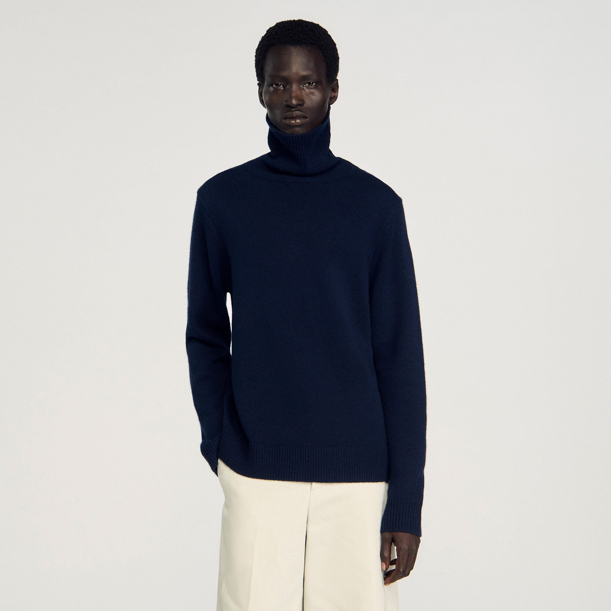Wool and cashmere turtleneck
