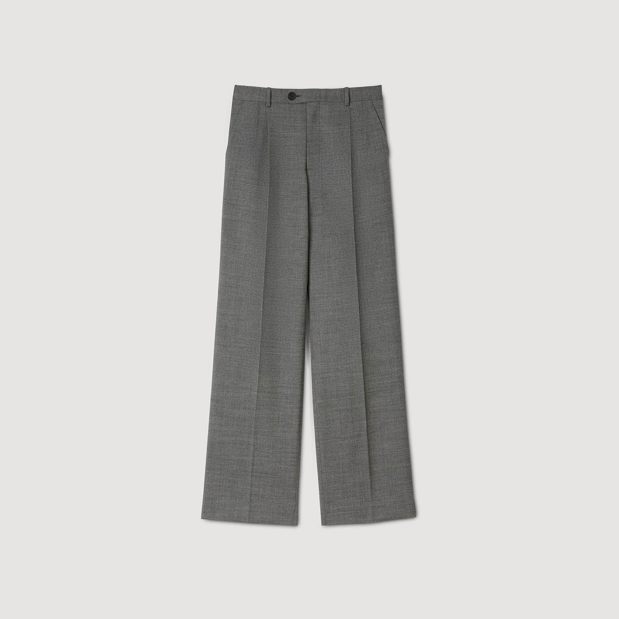 Straight-leg trousers