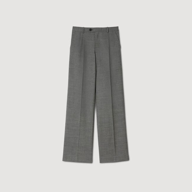 Straight-leg trousers