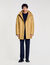 Hooded wool parka