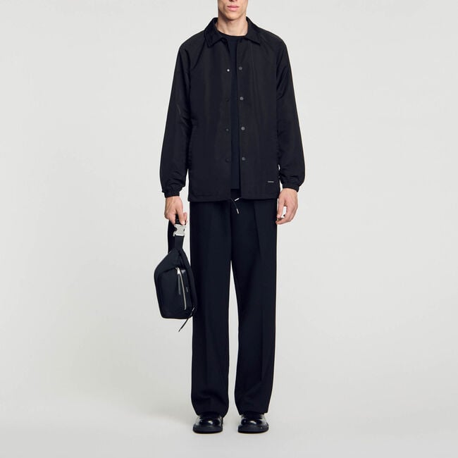 Technical fabric jacket