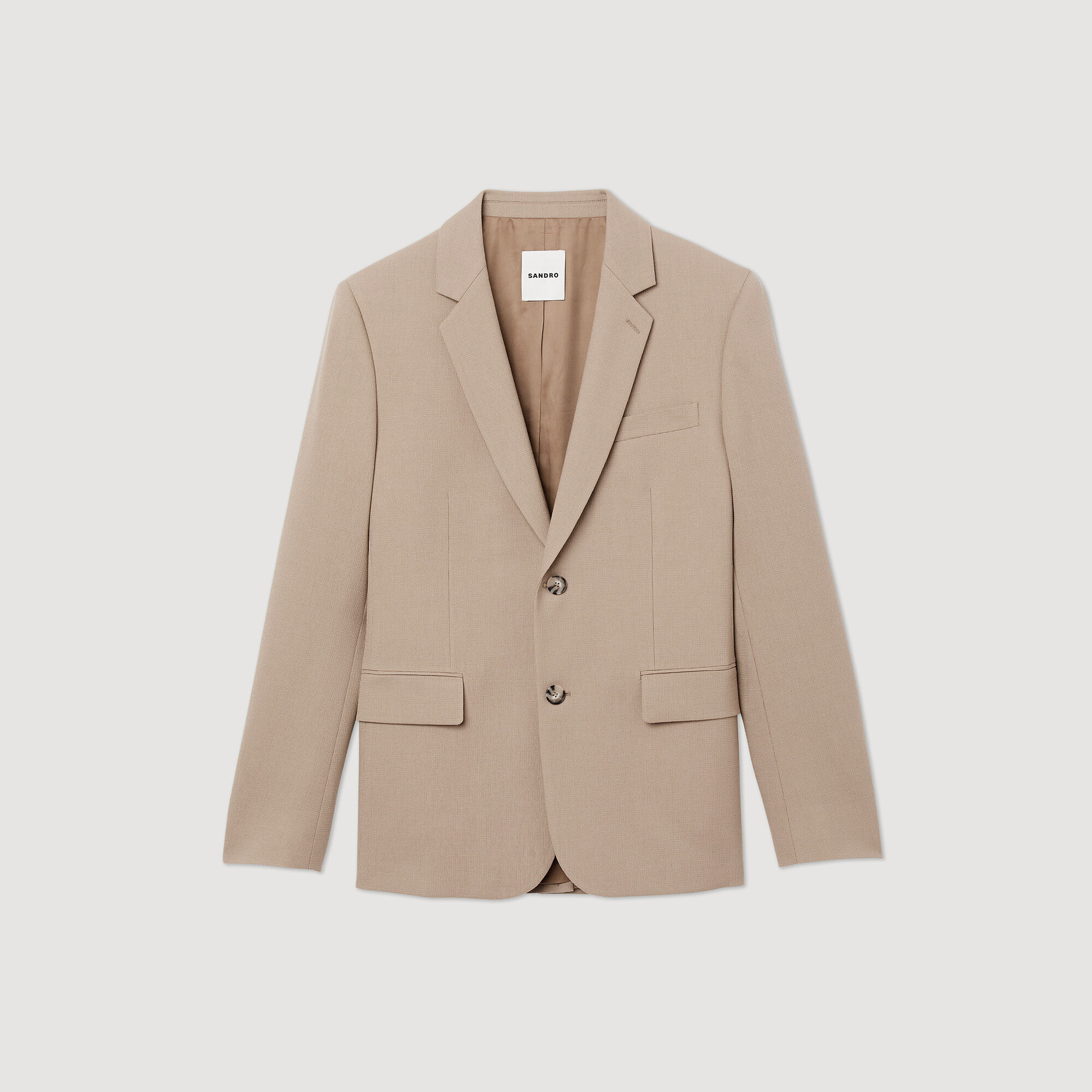 レディース 福袋 (セール) -ファッション通販 Men for beige / white jacket suit Wool | Paris Sandro ジャケット・アウター