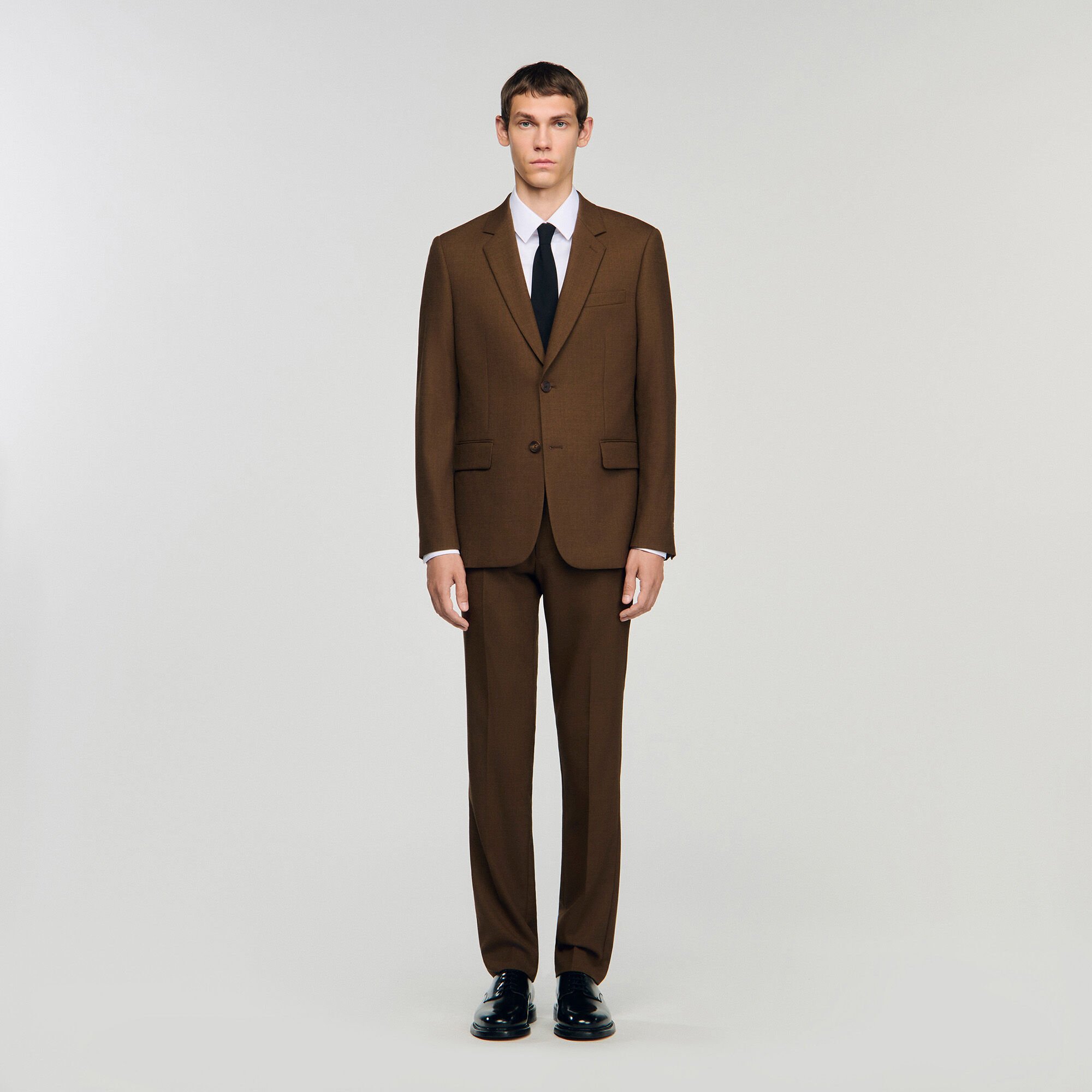 Wool suit jacket