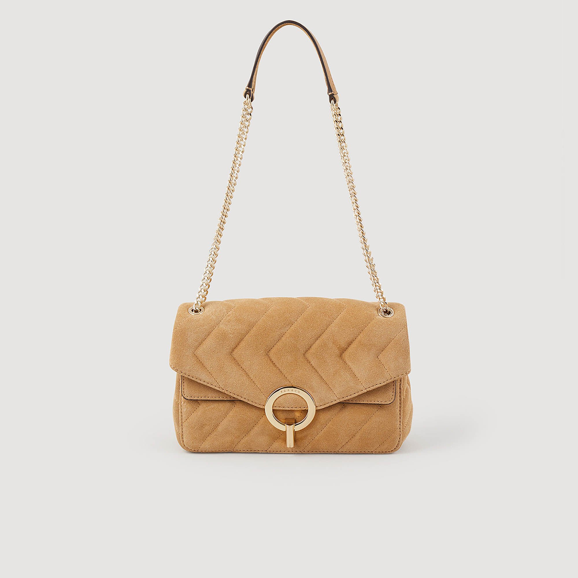 Yza suede bag