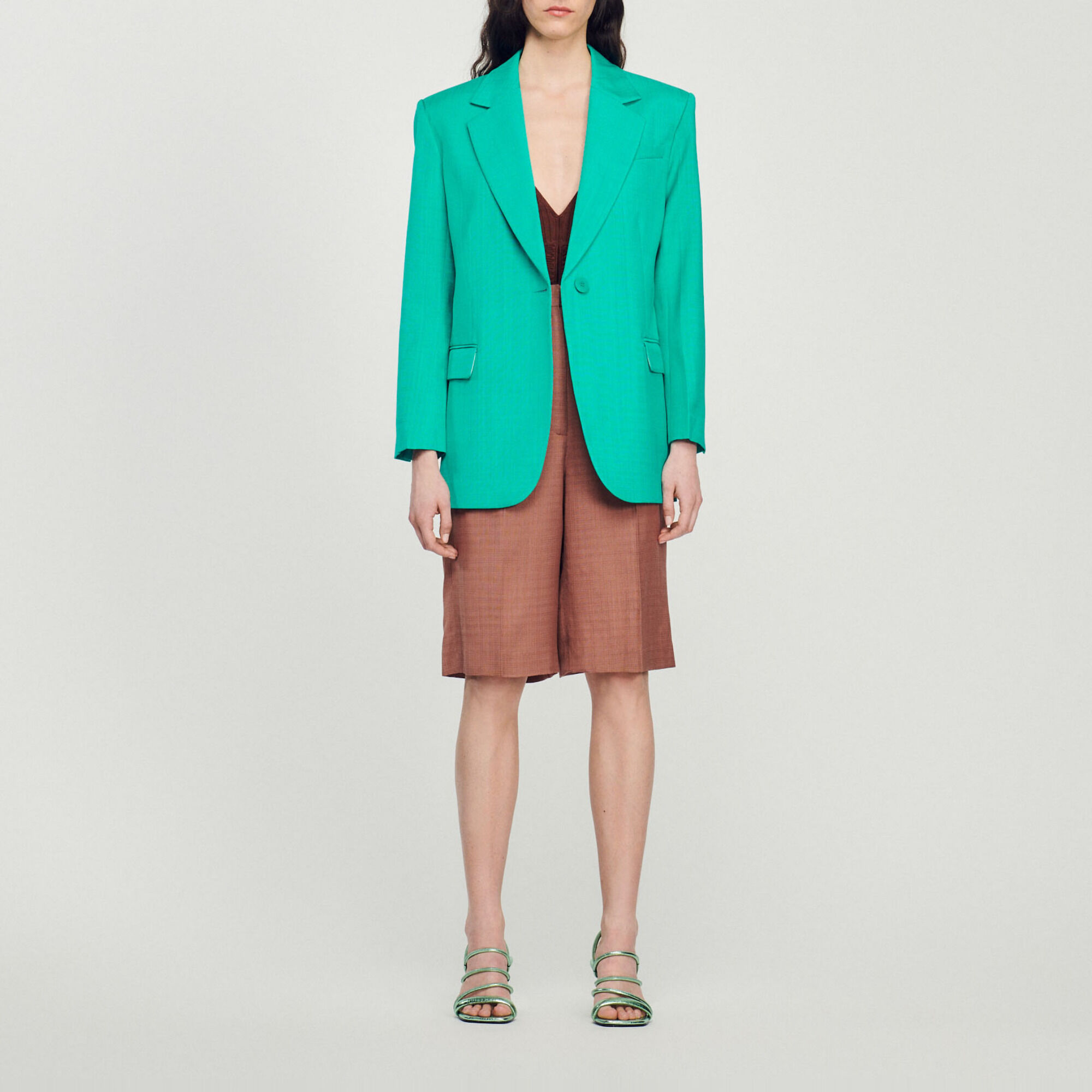 Sandro tailored jacket hot sale