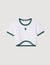 Two-tone cropped T-shirt
