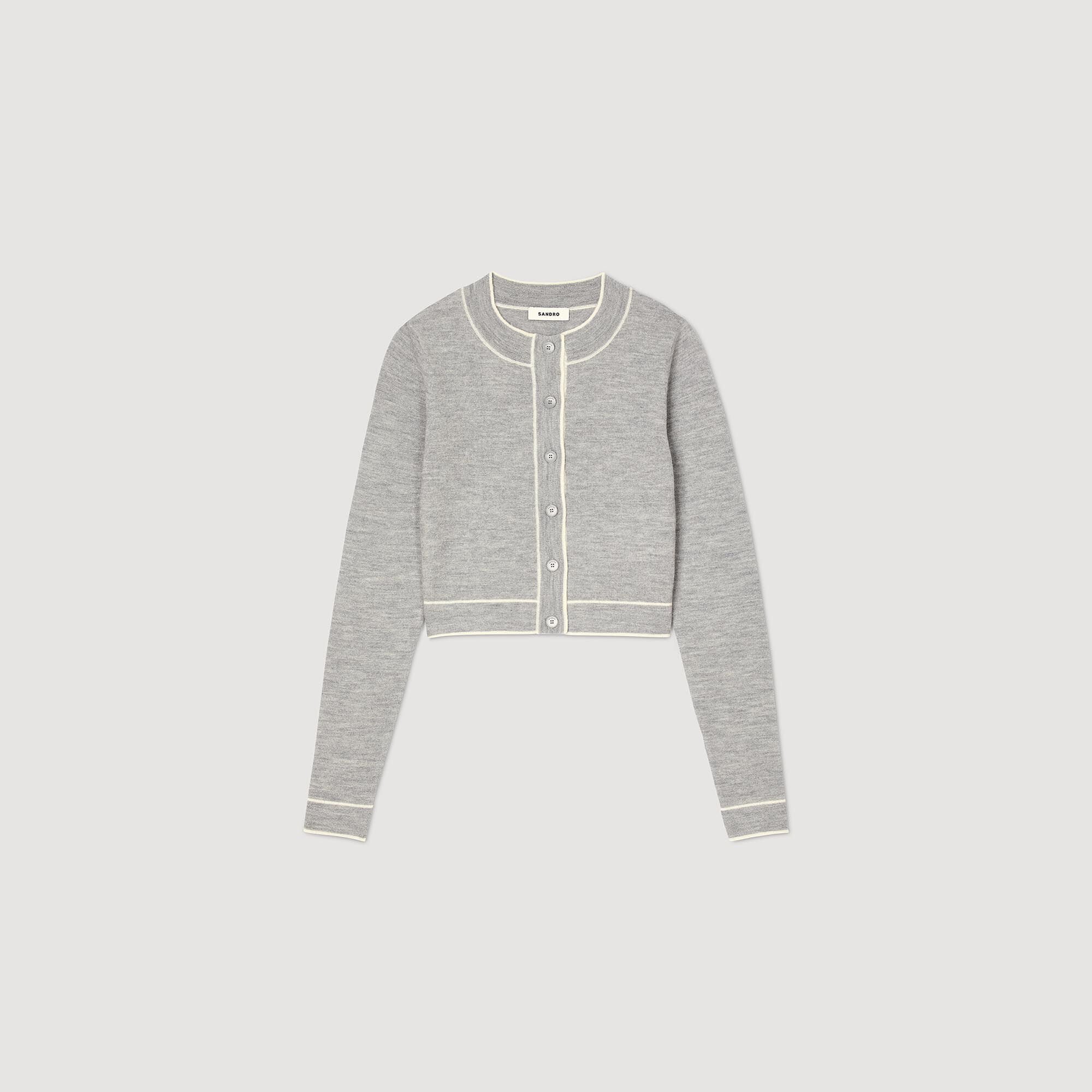 Cropped cardigan