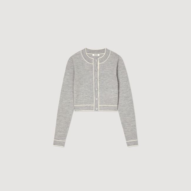 Cropped cardigan