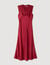 V-neck maxi dress