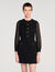 Long-sleeved mini dress