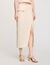 Long slit skirt