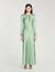 Long-sleeved maxi dress