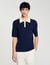 Two-tone polo shirt