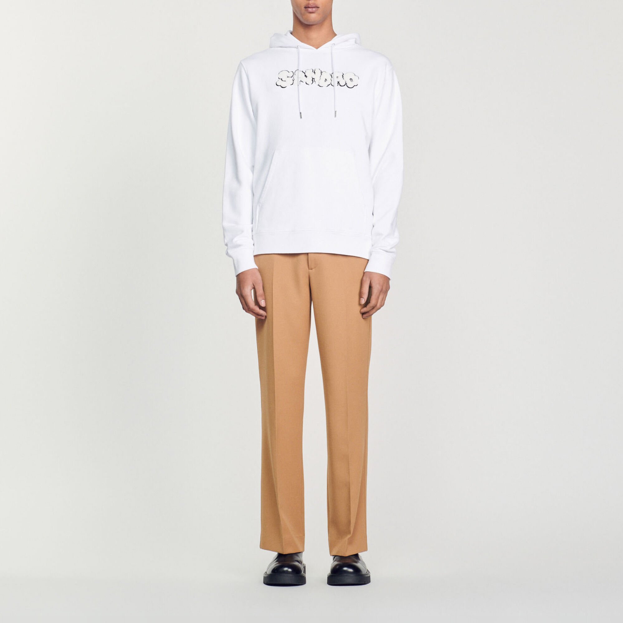 Embroidered Sandro hoodie