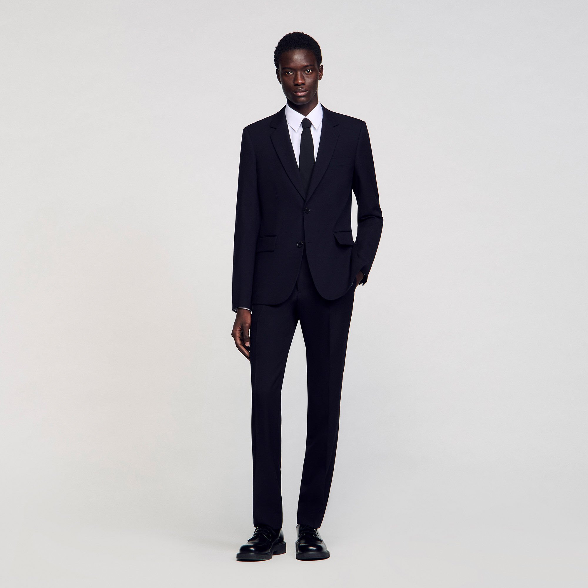 Wool suit jacket