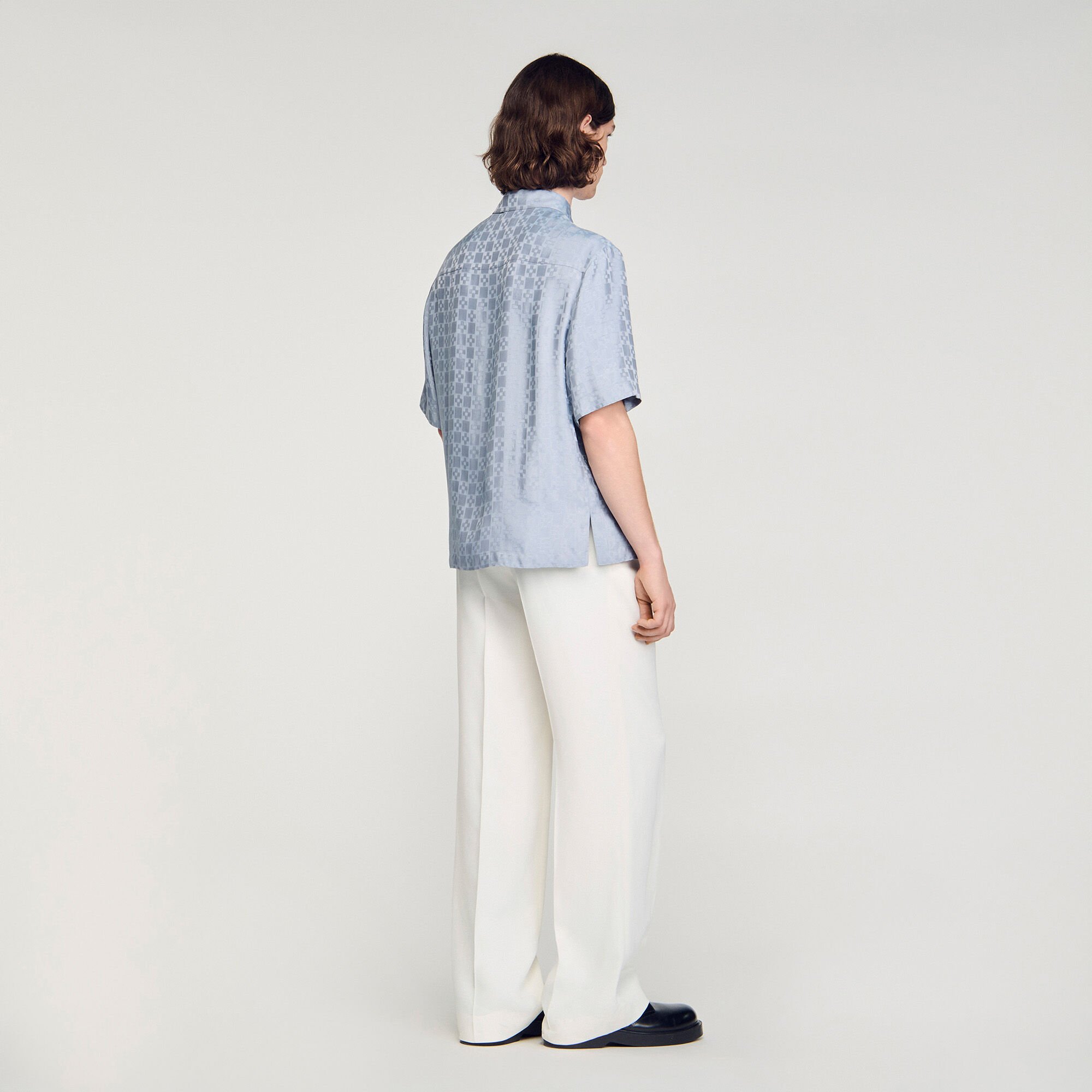 Square Cross loose-fit shirt