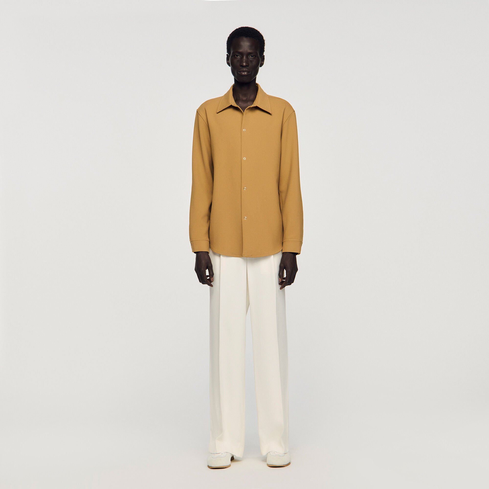 Long-sleeved jersey shirt