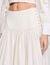Maxi poplin skirt