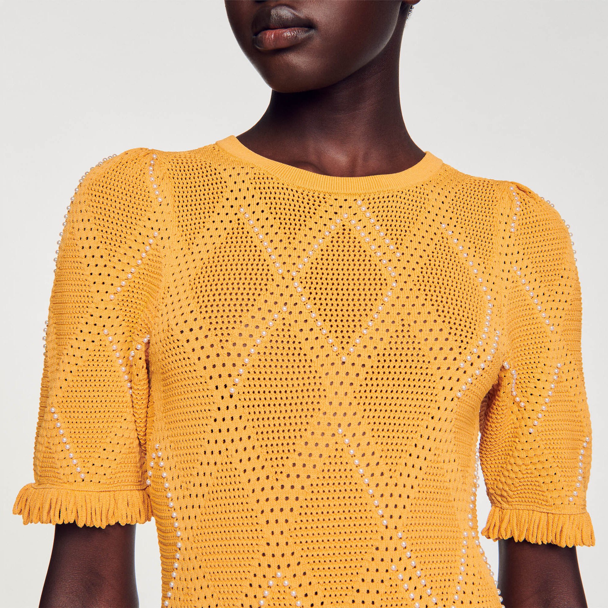 Knit short dress