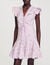 Daisy guipure short dress
