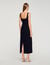 Rhinestone heart maxi dress