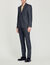 Flannel suit jacket