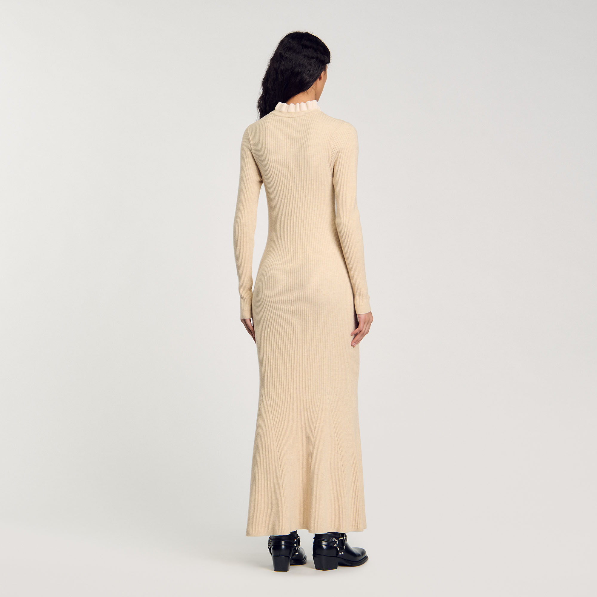 Knit maxi dress