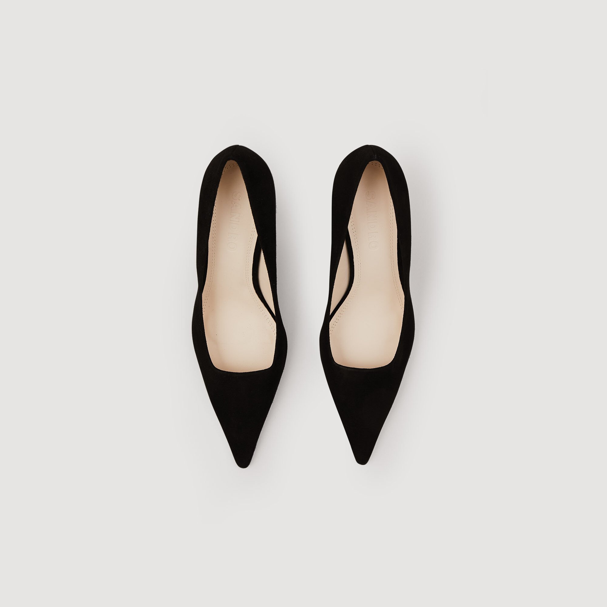Suede pumps