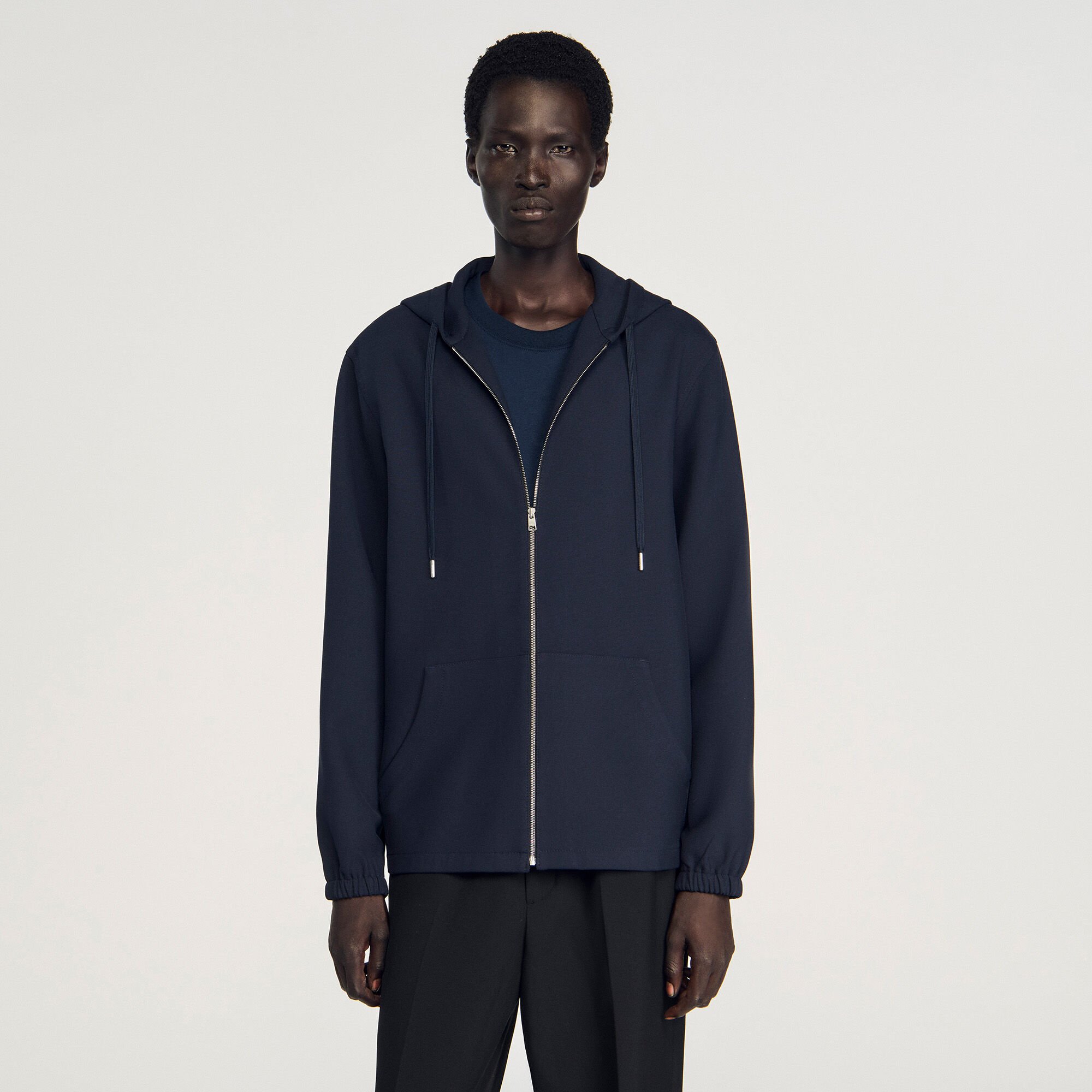 Hooded shirt