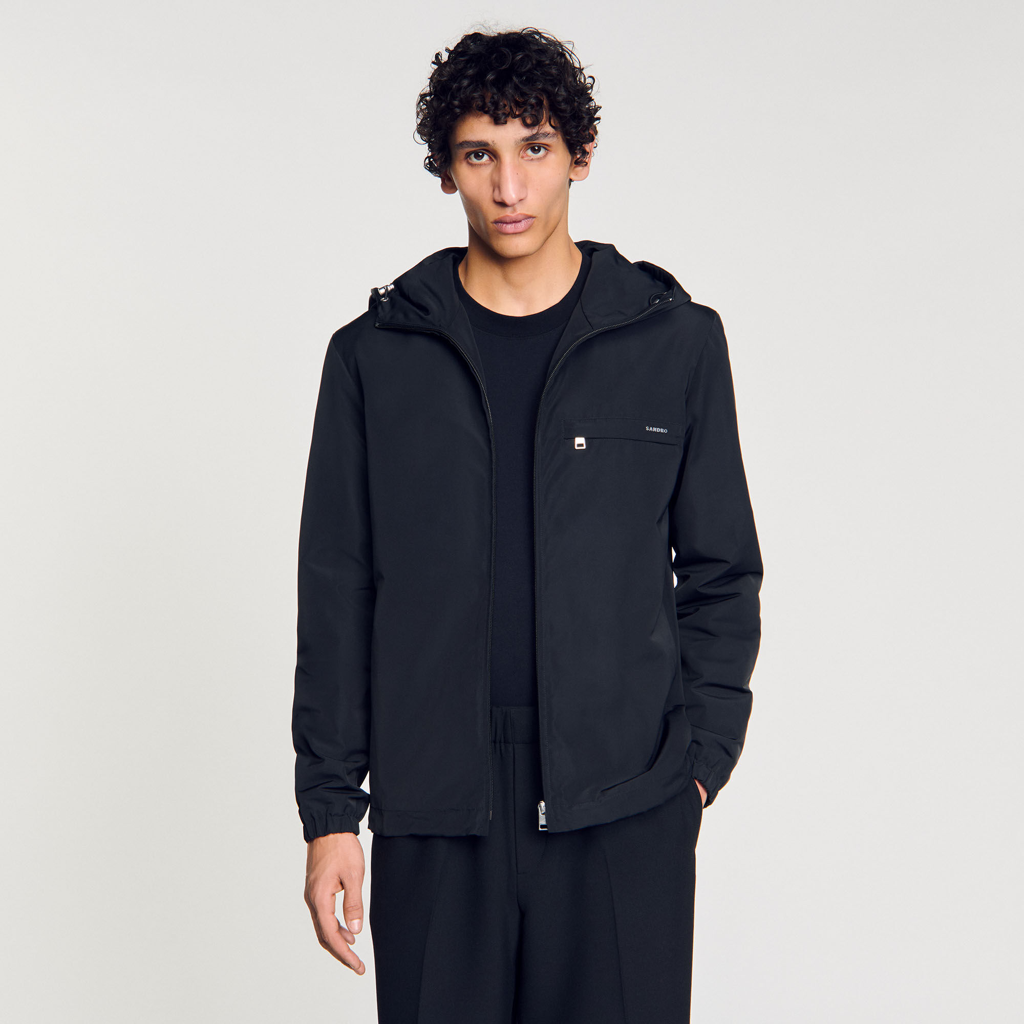 Nylon windbreaker
