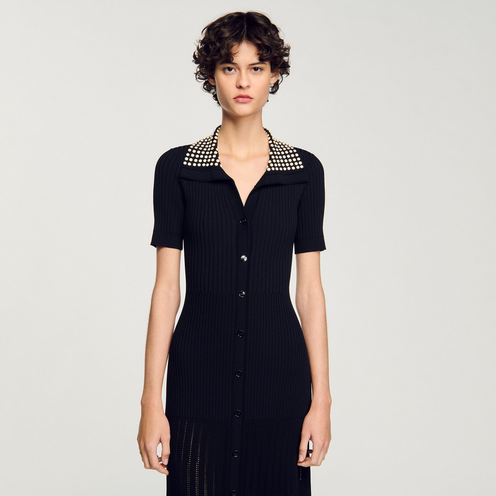 Pantheon Checked Knit Dress