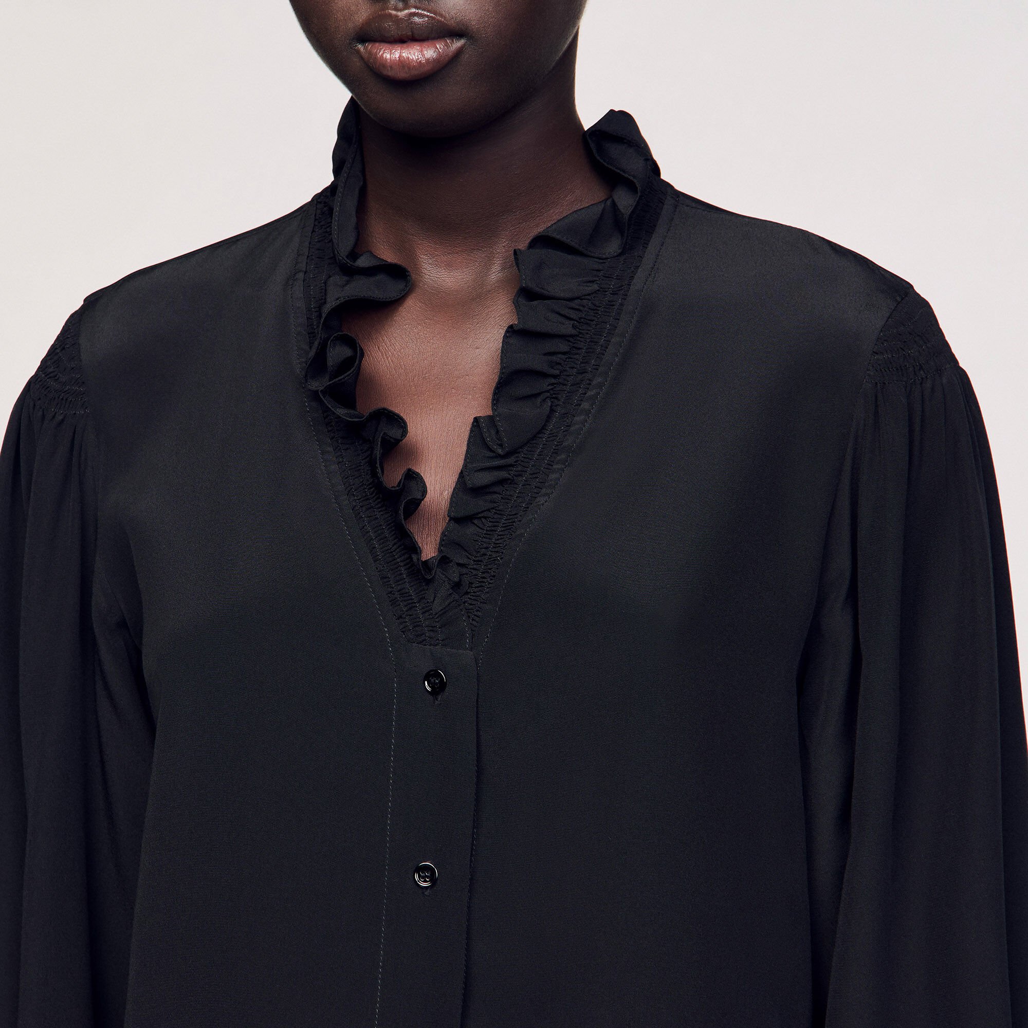 Floaty silk shirt