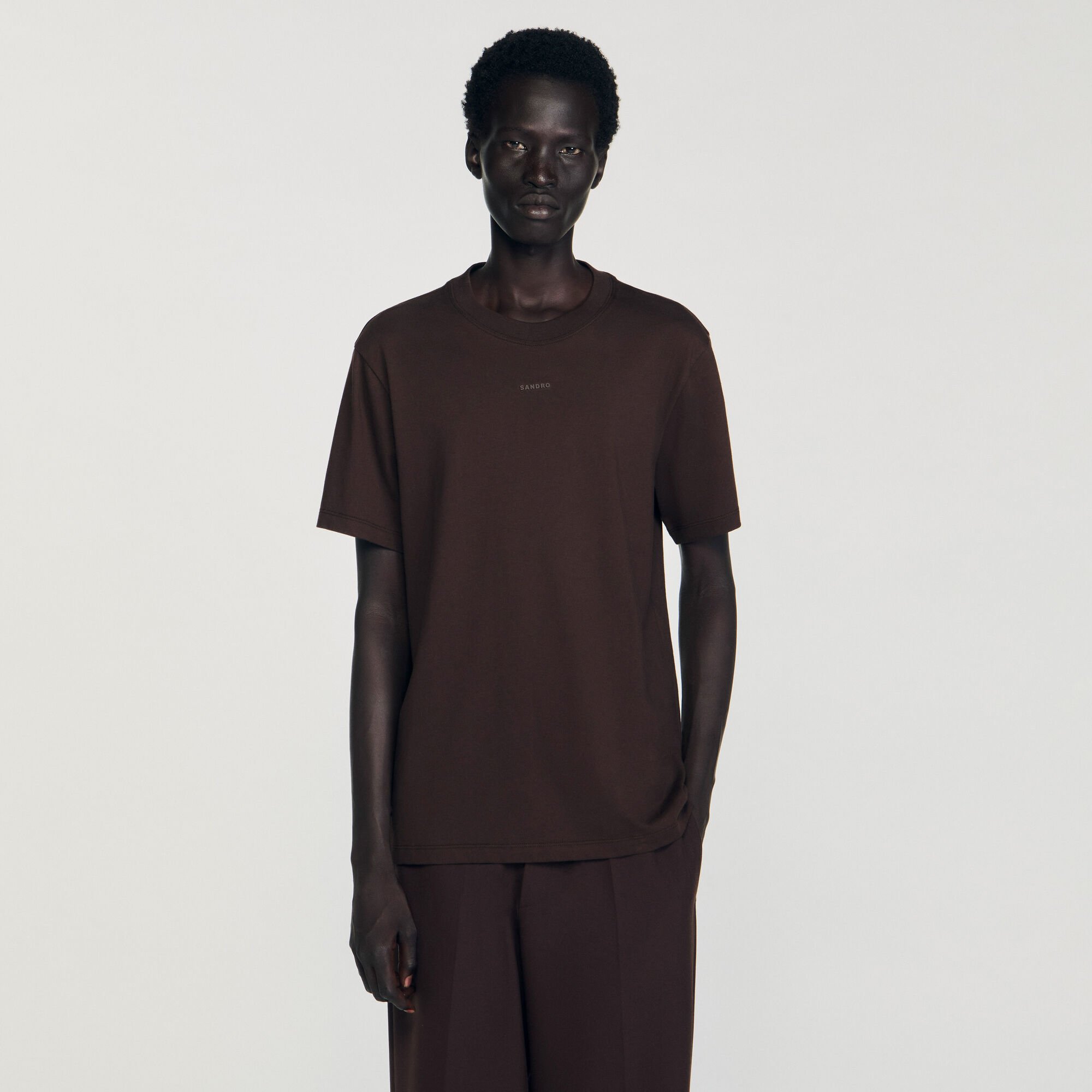 Cotton T-shirt with logo
