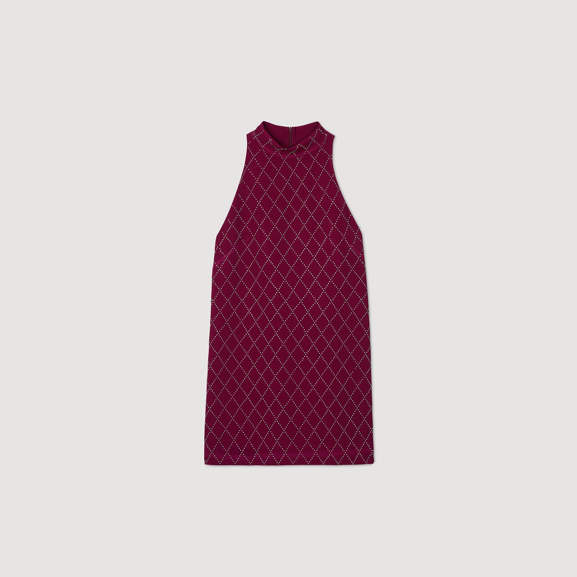 素晴らしい外見 Studded Paris Sandro | Women For red dress short diamond ジャケット・アウター