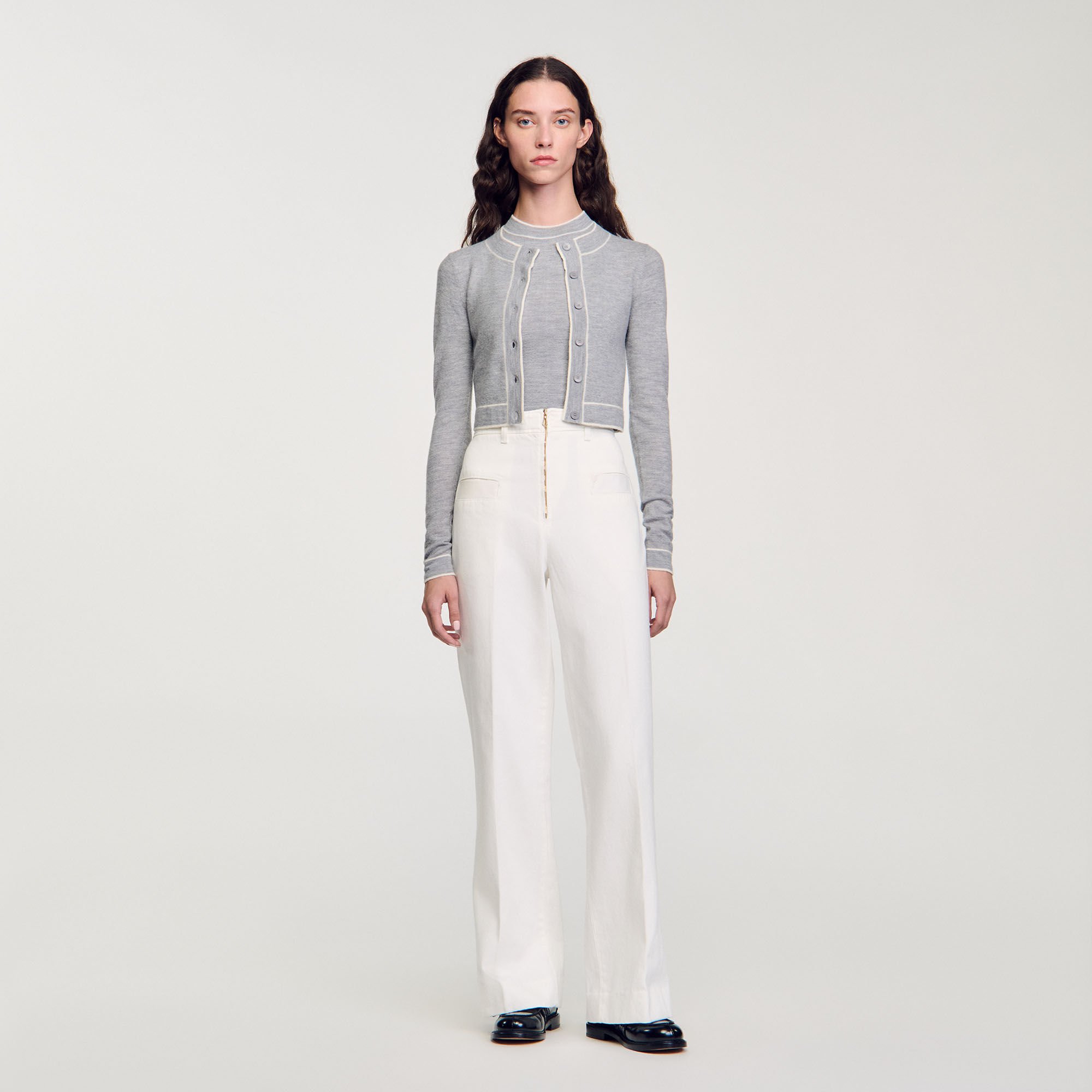 Cropped cardigan