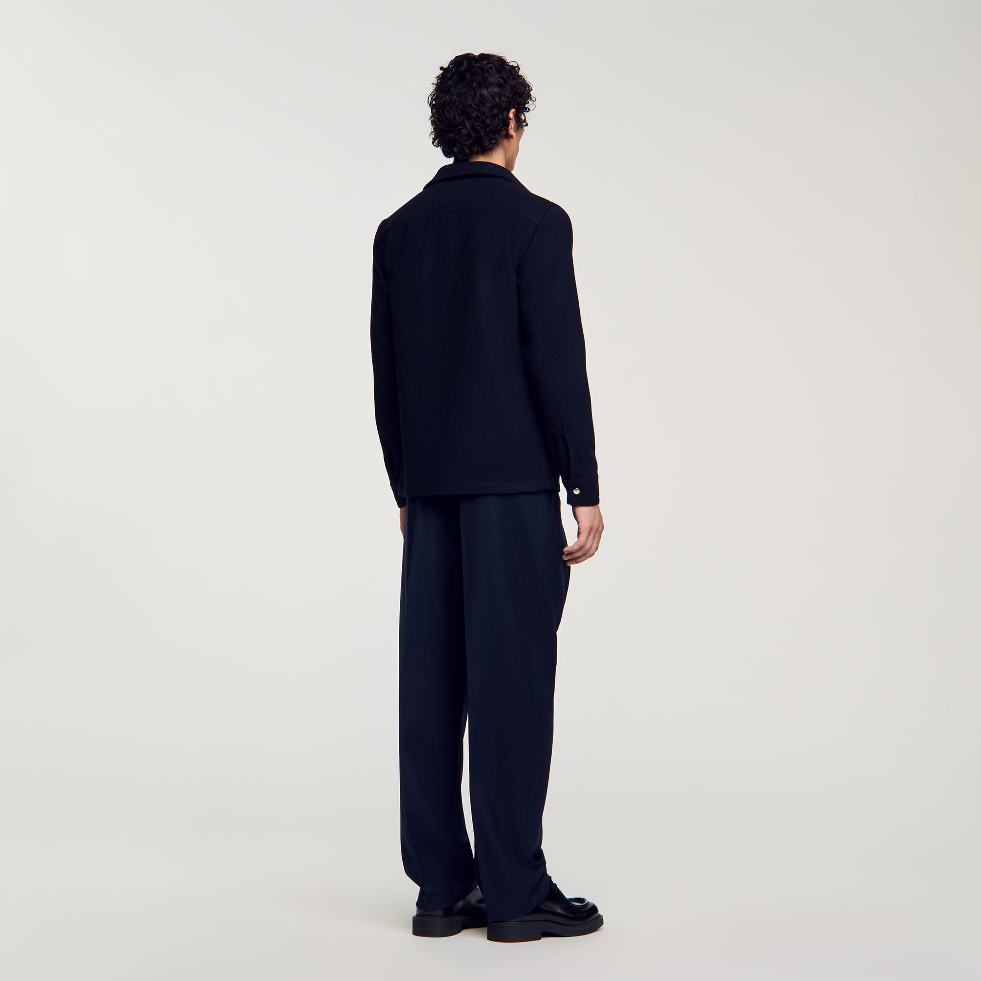 Wool overshirt