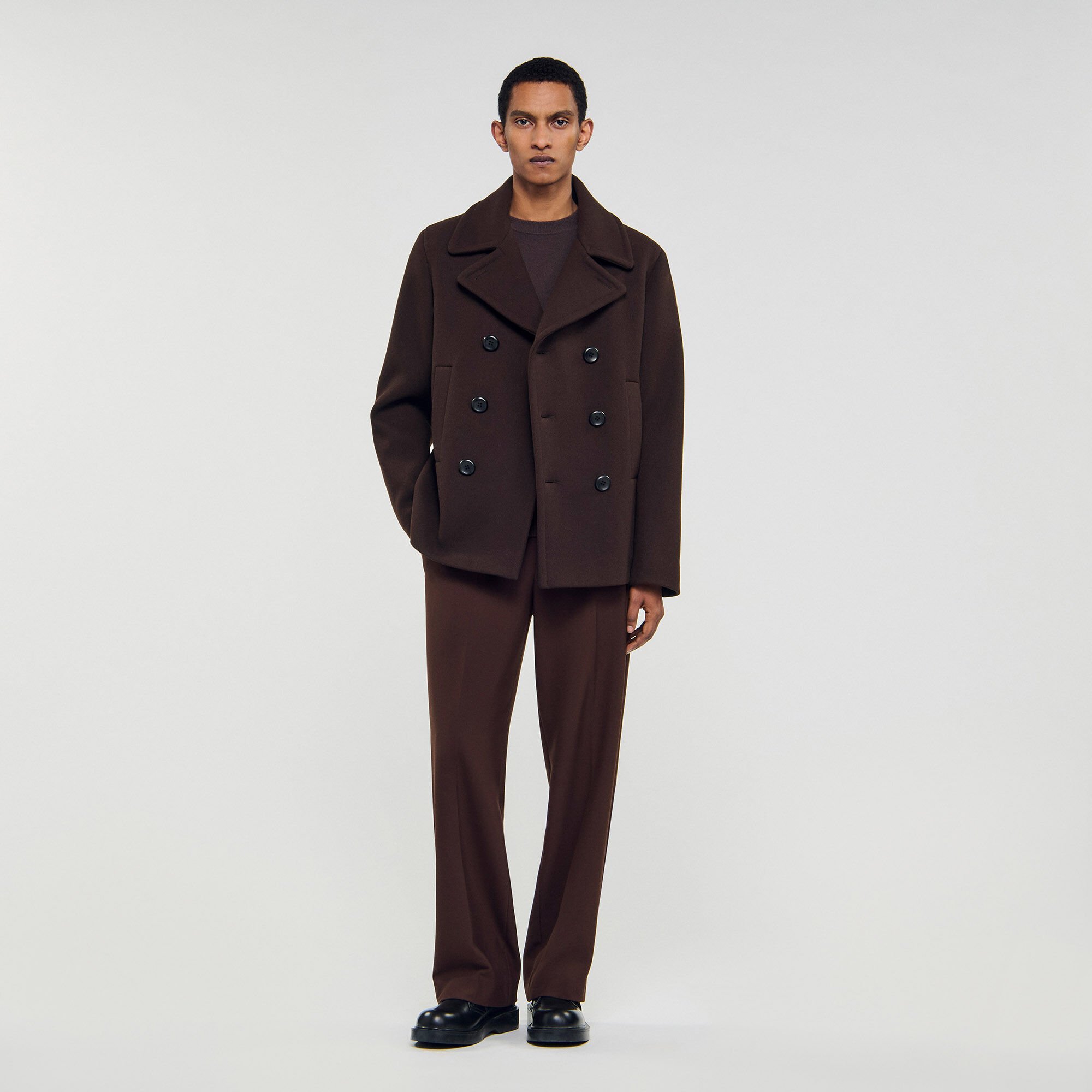 Wool pea coat
