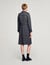 Rhinestone trench coat