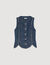 Rhinestone denim top