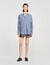 Rhinestone check shirt