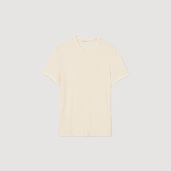 Mock neck T-shirt