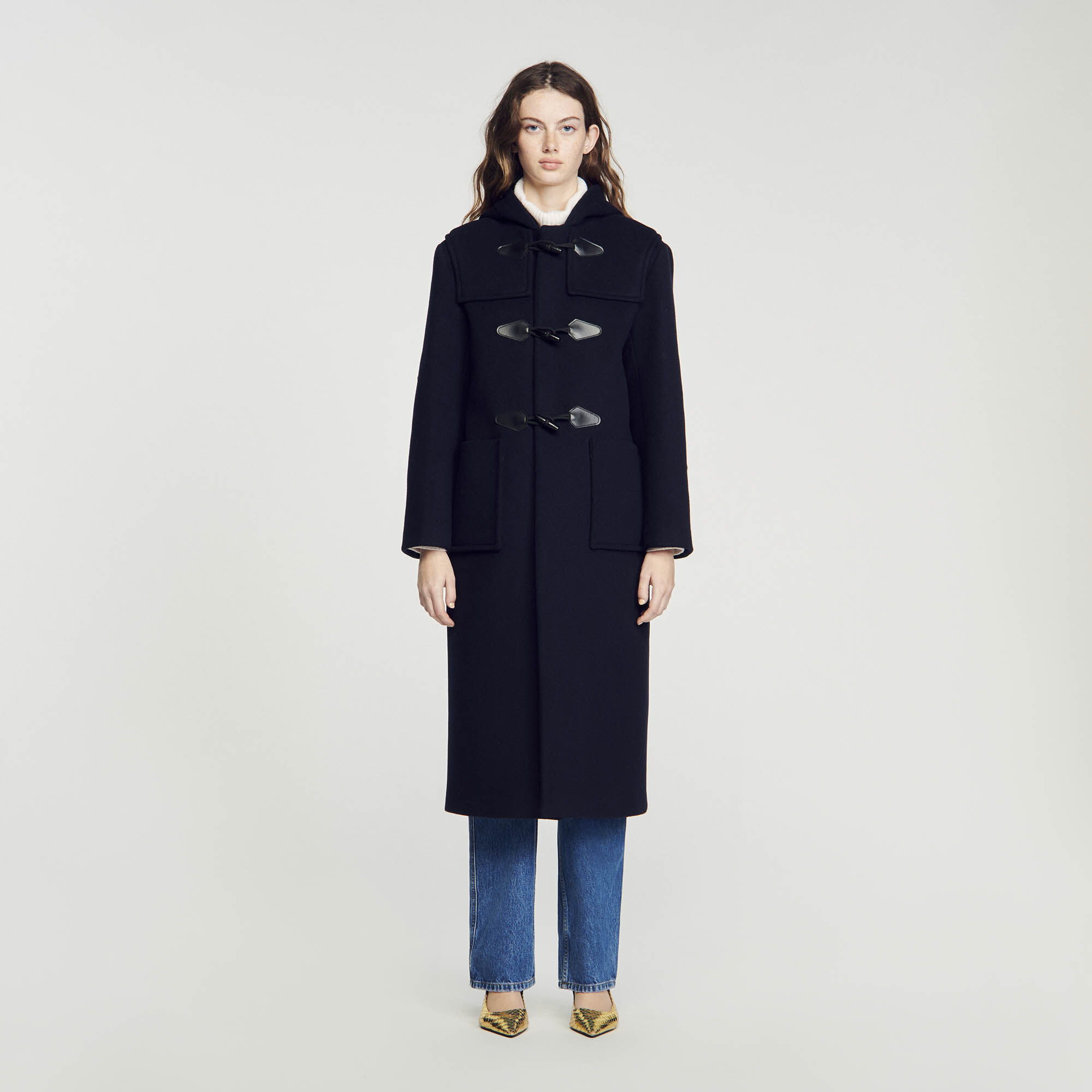 Sandro 2025 coat sale