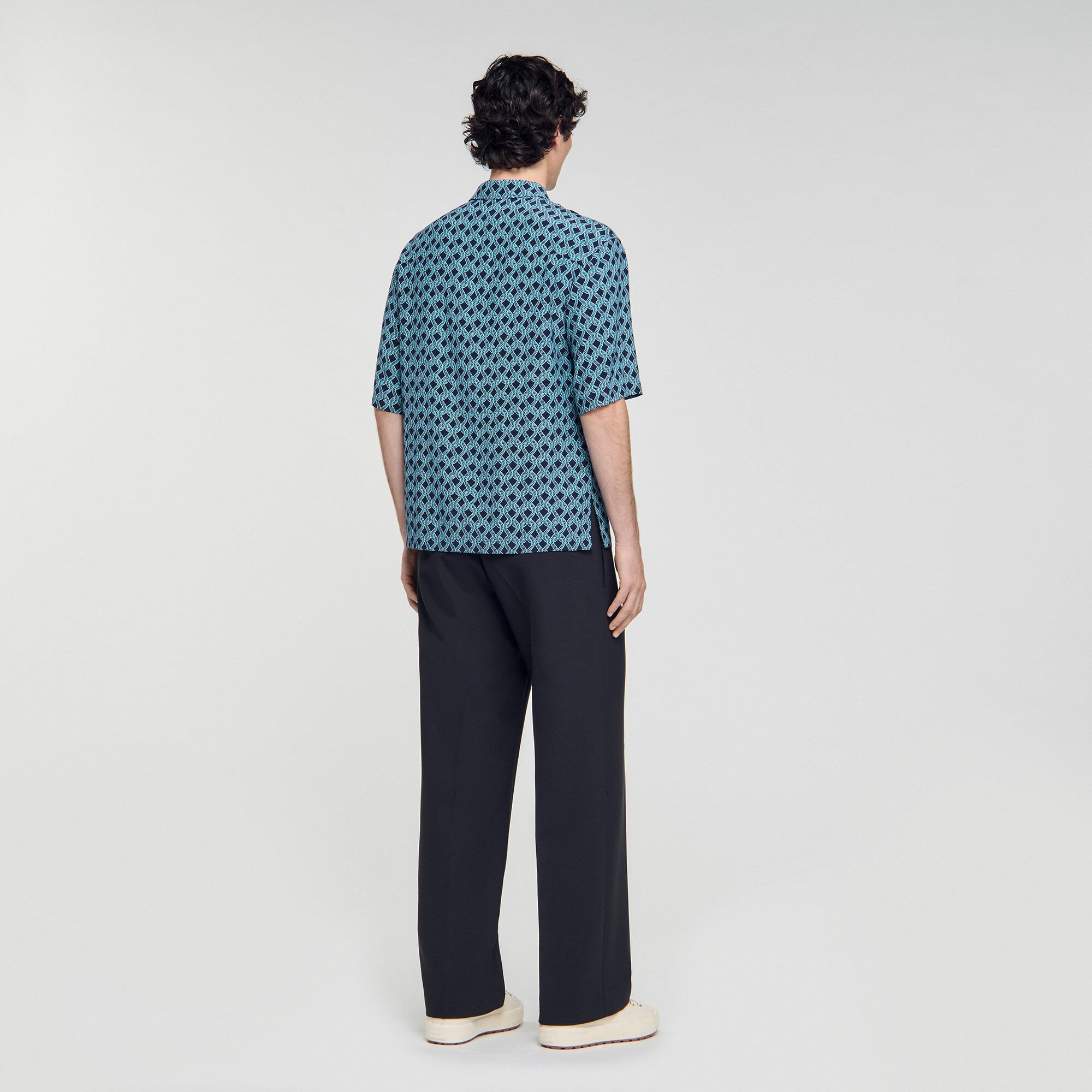 Rope print shirt