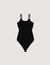 Jewellery detail knit leotard
