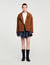 Oversized suede jacket