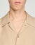 Loose-fit shark collar shirt