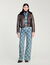 Starry jacquard jeans