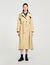 Belted double-breasted trench